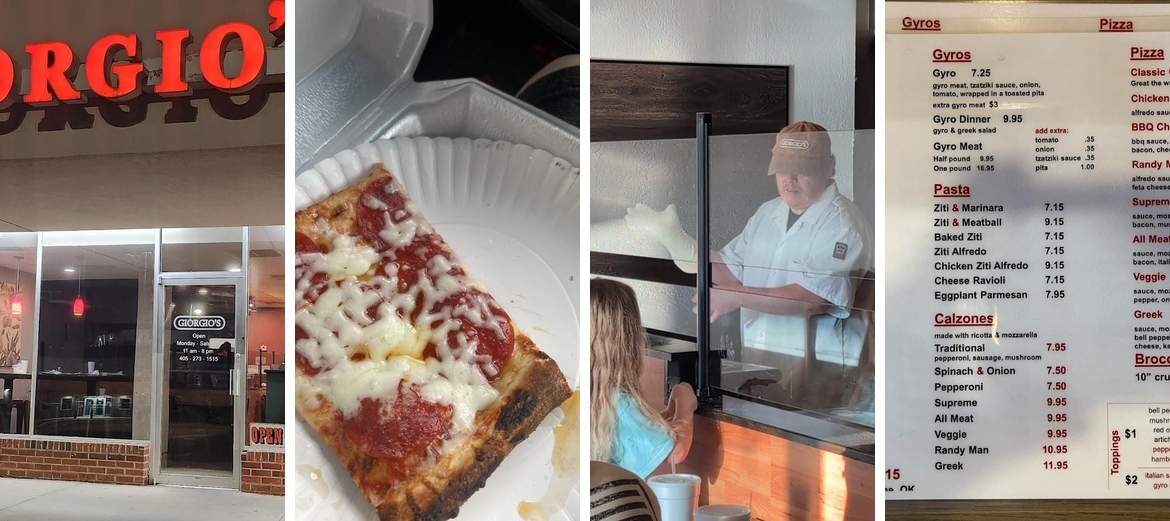 Giorgio's Pizzeria Menu