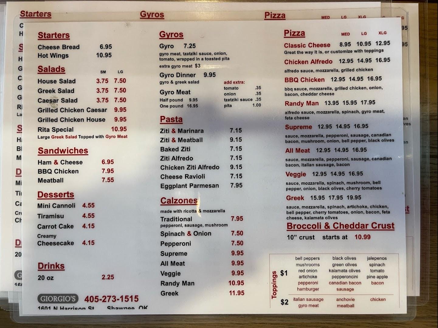 Giorgio's Pizzeria